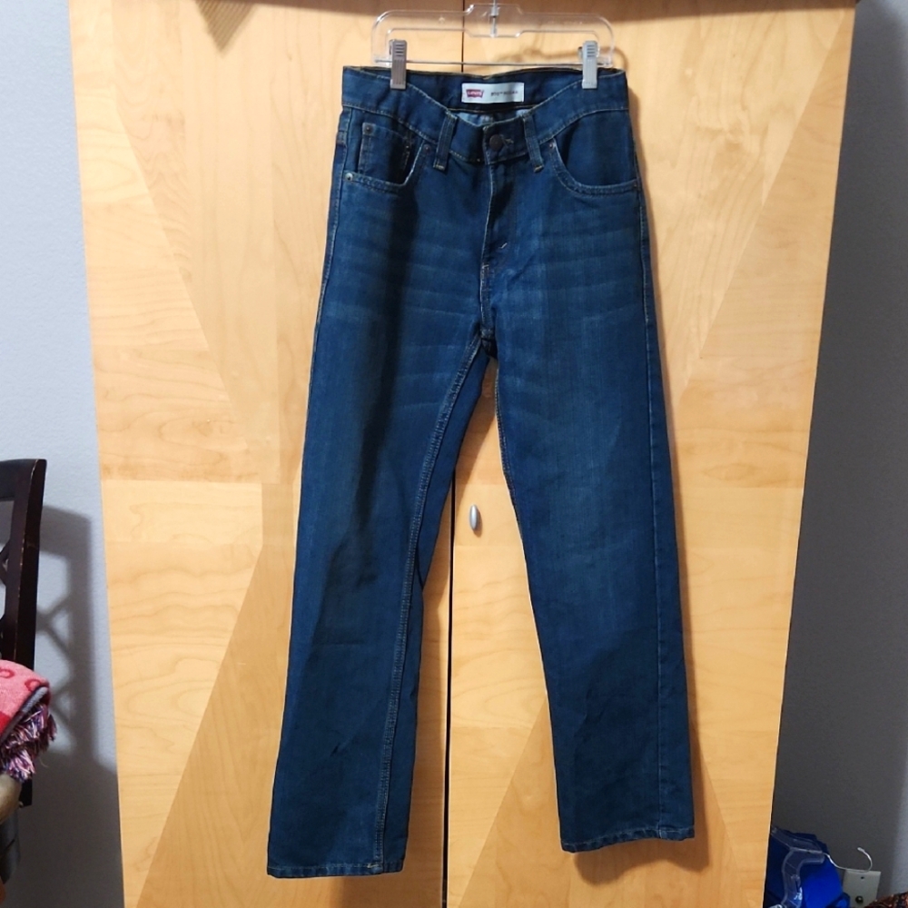 Girls Levis 505 Jeans Size 12 Regular 26 Waist, 26 Length